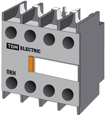 TDM ELECTRIC SQ0708-0040 Приставка контактная ПКН-20 (доп. контакты 2з) TDM